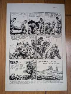 Davis, Jack - 1 Original page - Frontline Combat - "Combat Medic!" - 1951 | Catawiki