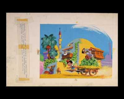 Kiko - 1 Original colour drawing - Foufi - 1967 | Catawiki