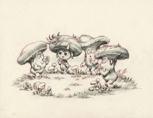 Stan Manoukian | Monstre , Monstre est amoureux , Illustrati | Daniel Maghen