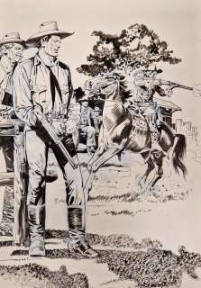Muzzi, Virgilio - 1 Original drawing - Tex | Catawiki