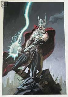 Andrew Robinson - Thor 1 Cover - Variant Painting