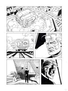 Bonazzi, Germano - 3 Original page - Nathan Never Gigante #10 - "I ribelli di marte" - 2000 | Catawiki