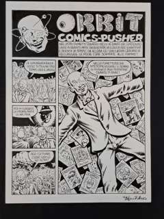 Zattera, Stefano - 1 Original page - Orbit Comics-Pusher | Catawiki