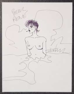 Bilal, Enki - 1 Original drawing - La femme piège | Catawiki