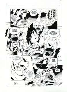 Nacho - 3 Original page - Dragon Fall / Dragon Ball parody - 1997 | Catawiki