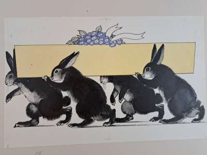 Nicouline, Vsevolode - 1 Original drawing - Le Avventure di Pinocchio - 1944 | Catawiki