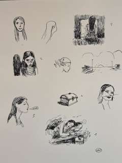 Gipi - 1 Original drawing - Studi di Personaggi | Catawiki