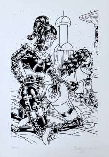 Baldazzini, Roberto - 1 Original page - La fortezza del dolore - Blue, n. 86 - 1998 | Catawiki