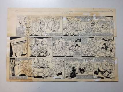 Vica (Vincent Krassousky) - 1 Original page - Vica - Les aventures de Vica - 1941 | Catawiki