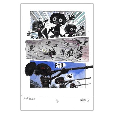 Gregory Panaccione | Petit Bonhomme - Page originale 83 | Achetez de l’Art