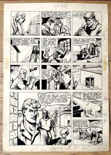 Sirius - 1 Original page - L’Epervier bleu - Point Zero / Kaap Nul - 1950 | Catawiki