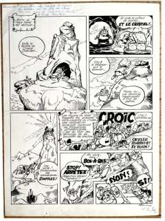 Sirius - 1 Original page - Bouldaldar - La guerre des Kobolds - 1980 | Catawiki
