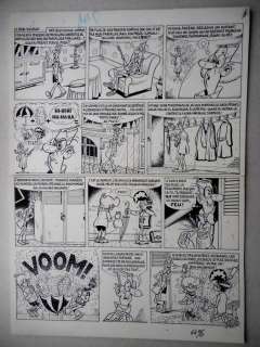 Devos, Jacques | Original page  - Mr. Kweeniewa en Geniale Olivier | Catawiki