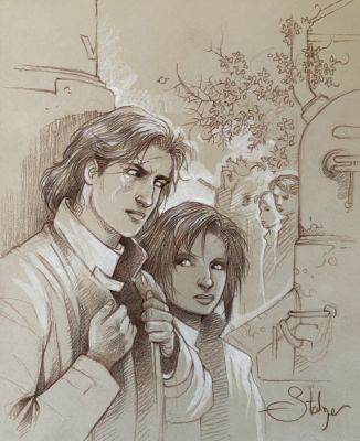 Stalner, Eric - Original drawing - 4 personnages | Catawiki