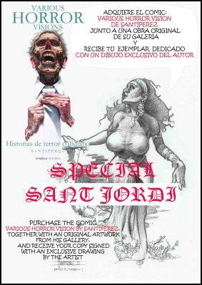Santipérez | Special Sant Jordi: Various Horror Visions – Santipérez | Origin Of Comics