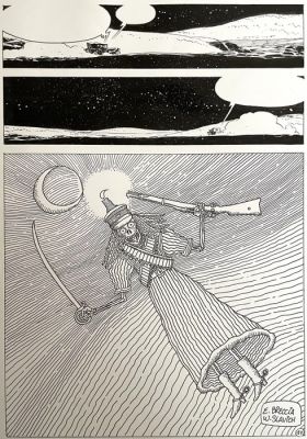 Breccia, Enrique - 1 Original page - Skorpio - La Soldadera - 1996 | Catawiki