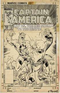 Zeck, Mike - Captain America vs. Red Skull #300 Cover!