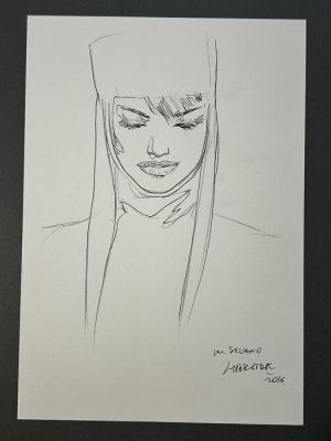 Liberatore, Tanino - 1 Original drawing - Femmine - La Novizia Penitente - 2016 | Catawiki