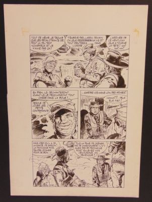Hermann, Huppen - 1 Original page - Red Dust - Weet je nog Kentucky - 1969 | Catawiki