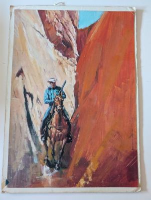 Pujolar, Shöller - 1 Original cover - Oeste Pulp Selecciones Ilustradas - Western - 1968