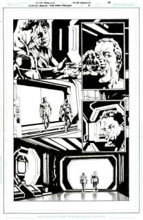 Justice League: The Atom Project #6 p.18 - Captain Atom & The Atom! | Comic Book Art Gallery