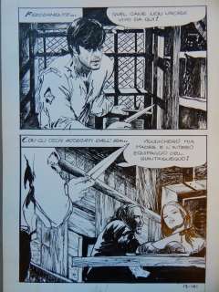 Manara, Milo | Original page (p.161)  - Il Vascello Fantasma  - (1970) | Catawiki