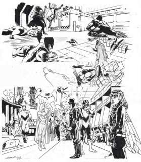 Daniel Acuña - X-Men Legacy Annual Pages 13