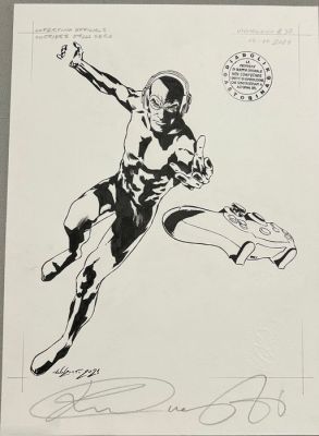 Nunziati, Riccardo - Original cover - Diabolik - Vivimilano #38 - Corriere della Sera - 2021 | Catawiki