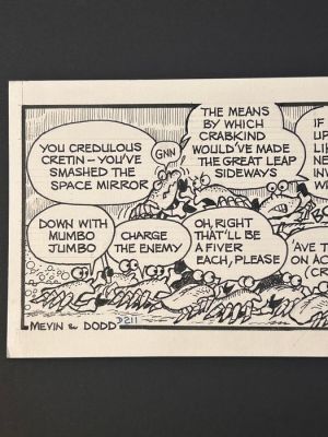 Mevin, Bill - 1 Original drawing - The Perishers - Crab-fight! - 1995