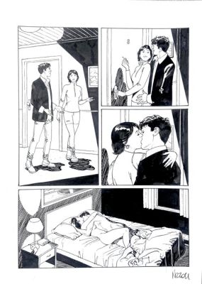 Nizzoli, Marco - 1 Original page - Dylan Dog | Catawiki