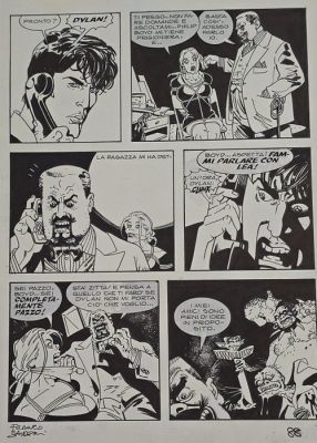 Saudelli, Franco - 1 Original page - Dylan Dogn. 256 - Il feroce Takurr | Catawiki