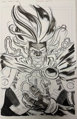 DOCTOR TOMORROW #3 MICHAEL WALSH ORIGINAL COVER ART | Scott’s Collectables