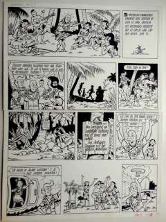 Studio Vandersteen | Original page  - Suske en Wiske  - Het eiland Amoras (1967) | Catawiki