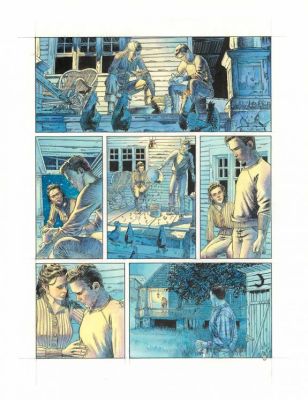 Christophe Dubois | Planche originale n°77 - Rockabilly | Daniel Maghen