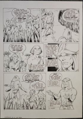 Chéret, André - 1 Original page - Rahan | Catawiki