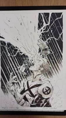 Continue Shopping | CYCLOPS #2 FEDERICO VICENTINI COVER ART | Scott’s Collectables