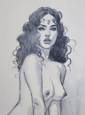 Critone, Luigi - 1 Original drawing - Le Scorpion - Mejai - 2024 | Catawiki