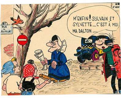 Pesch - ENSEMBLE DE 8 DESSINS