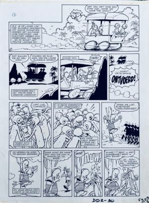 Jan van Haasteren - 1 Original page - Ketelbinkie - Ketelbinkie - 1973 | Catawiki