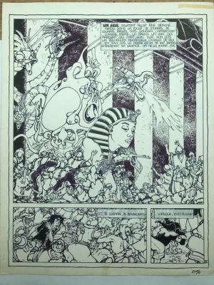 Makyo, Pierre - 1 Original page - Le Roi Rodonnal - planche 15 - 1984