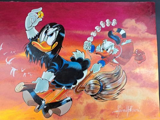 Molinari, Lara - 1 Original drawing - Zio Paperone e il Ratto della Numero Uno | Catawiki