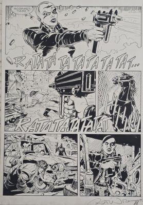 Rotuno, Massimo - 1 Original page - Brendon - "La Luna Nera" | Catawiki