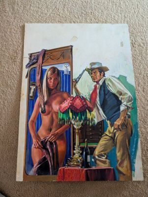 Pujolar, Shöller - 1 Original cover - Oeste Pulp Selecciones Ilustradas - Western - 1968