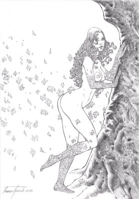 Mucciacito, Francesco - Original drawing - Poison Ivy