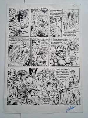 Mike DeCarlo - 1 Original page - X-Men | Catawiki