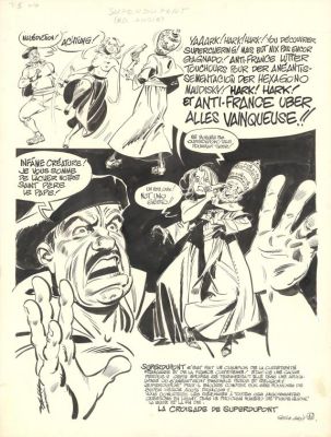 Alexis | planche originale 10 - SuperDupont | Daniel Maghen