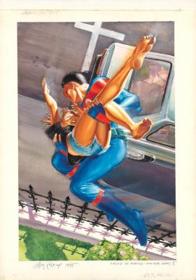 Igor Kordey | Illustration originale, - Wonder Years 2 - Wonder Woman | Daniel Maghen