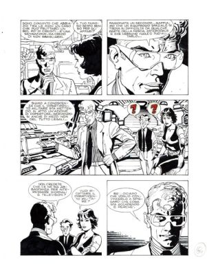 Bonazzi, Germano - 3 Original page - Agenzia Alfa #2 - "I naufraghi dello spazio" - 2013 | Catawiki