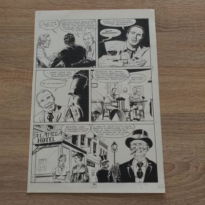 Villa, Claudio Original page - Tex - #354 "La Congiura" - 1990 | Catawiki