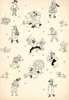 Hergé Georges Remi Dit  (1907-1983) | LES AVENTURES DE TINTIN | Artcurial
